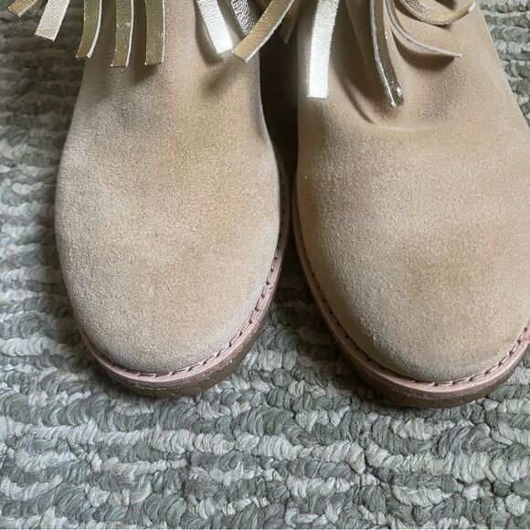 Kate Spade Saks Fringe ankle Booties Size 6.5 - Picture 4 of 11